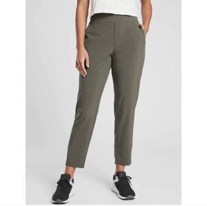 Athleta Army Green Brooklyn Pants